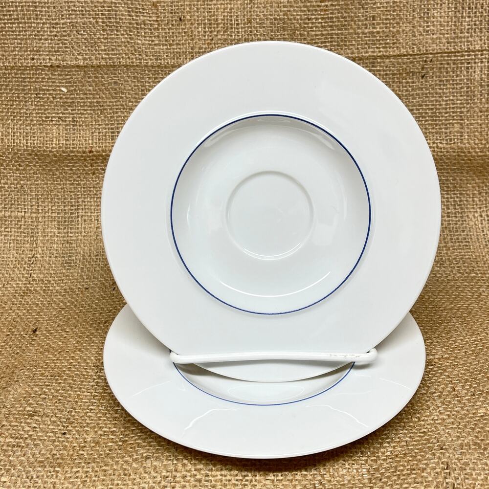 Crate and Barrel Epoch Blue Line Saucer Replacement